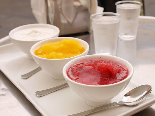 Ein Trio von Granitas