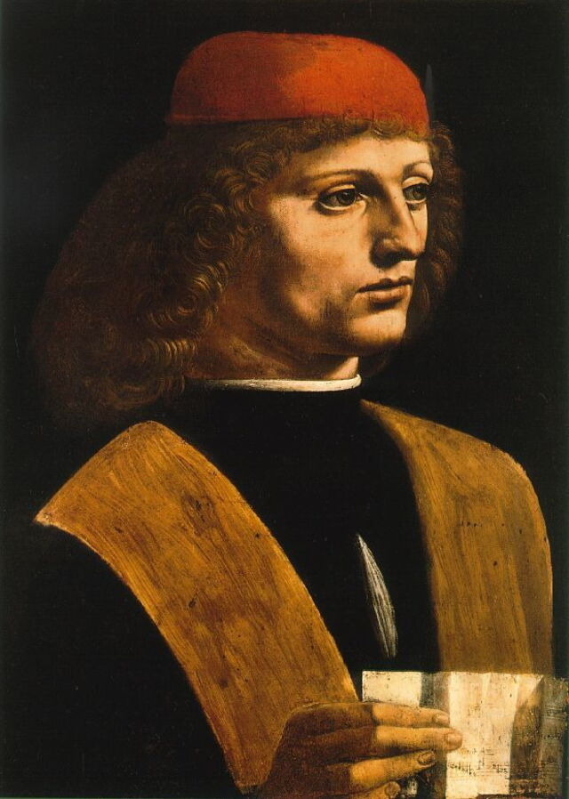 Porträt eines Musikers, Da Vinci
