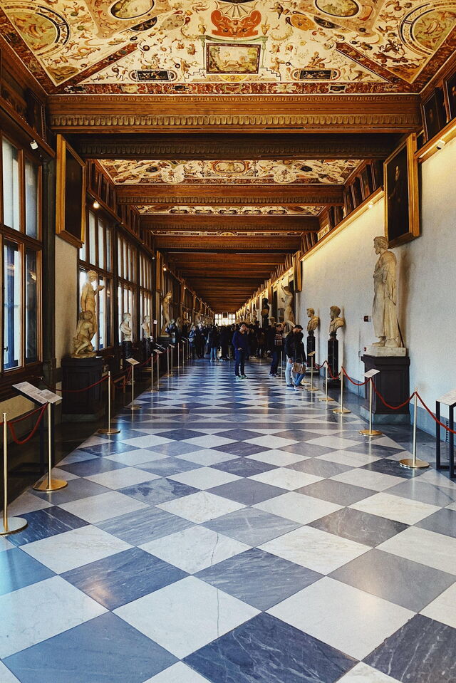Uffizi, Innenbereich