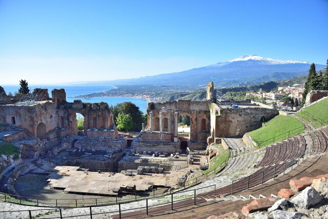 Griechisch Römisches Theater, Taormina