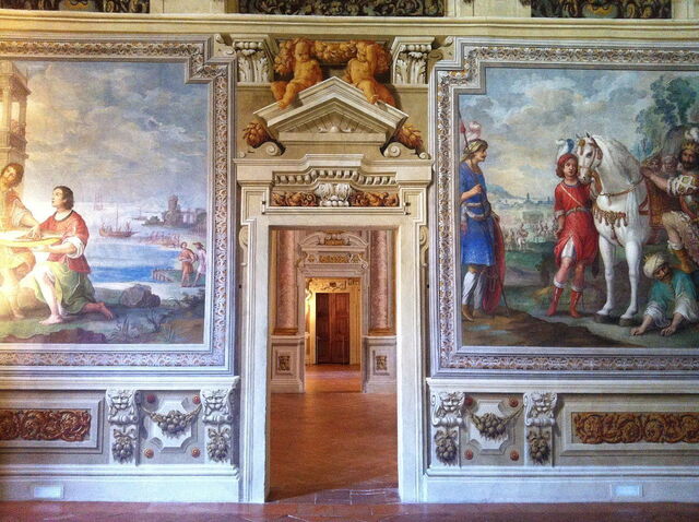 Piano Nobile im Sassuolo Palast