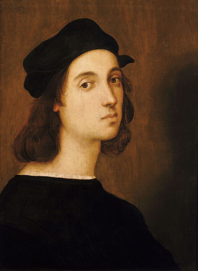 Selbstporträt von Raphael