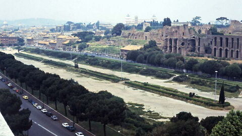 Überreste des Circus Maximus