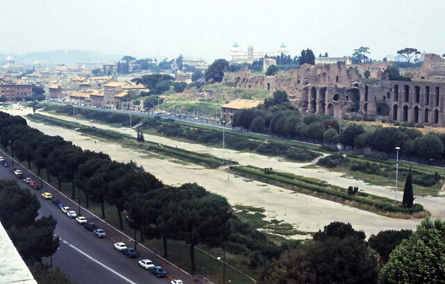 Überreste des Circus Maximus