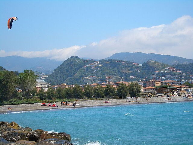 Der Strand Camporosso