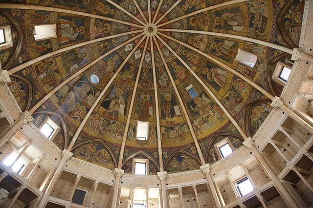 Parma Taufkapelle, Innenbereich