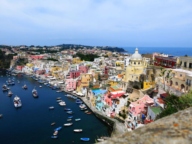 Gebäude auf Procida