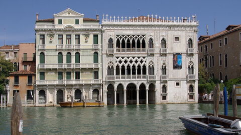 Ca' D'Oro, Fassade