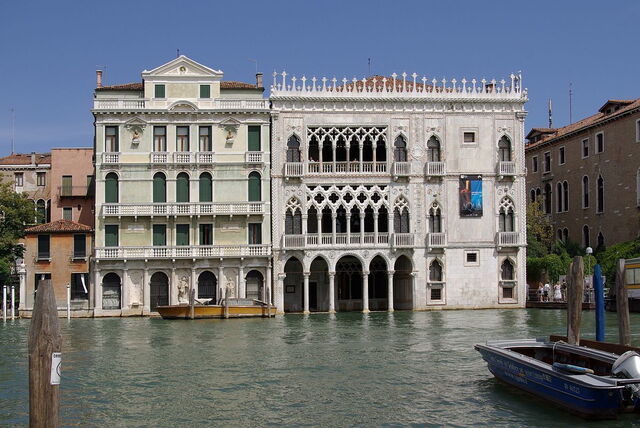 Ca' D'Oro, Fassade