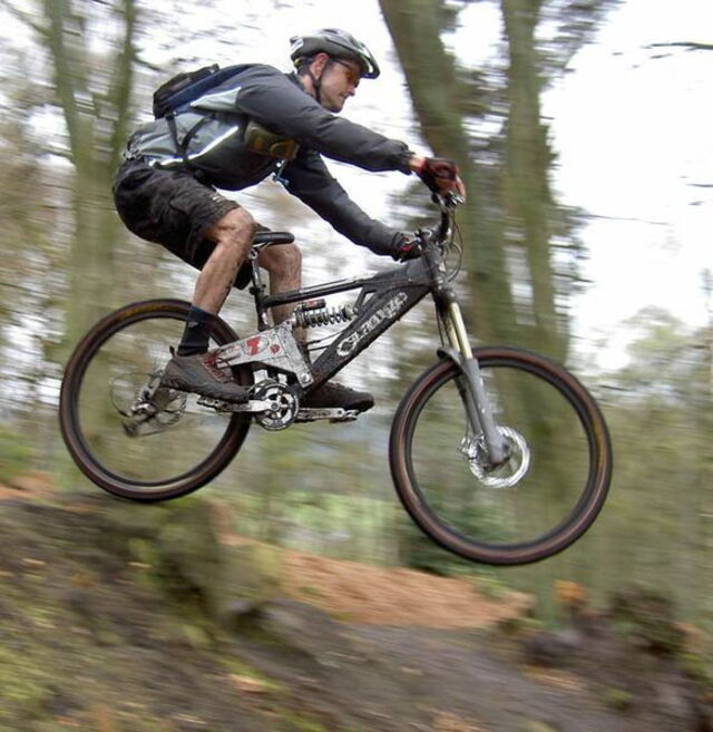 Extrem Mountain biking
