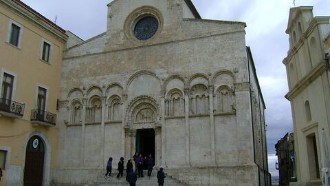 Außenfassade, Termoli Kathedrale