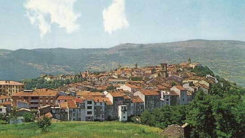 Ansicht der Stadt Agnone