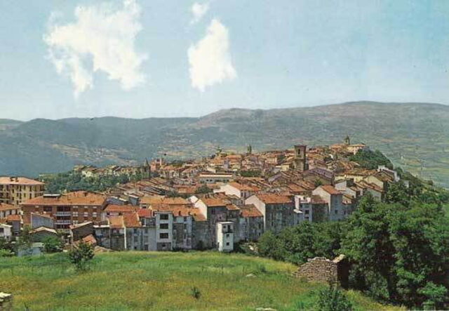 Ansicht der Stadt Agnone