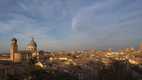 Die Stadt Reggio Emilia