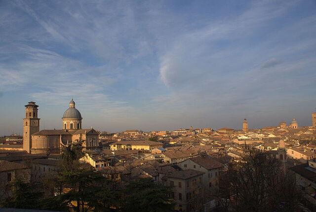 Die Stadt Reggio Emilia