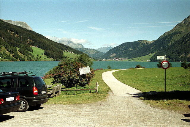 Reschensee, Aussicht