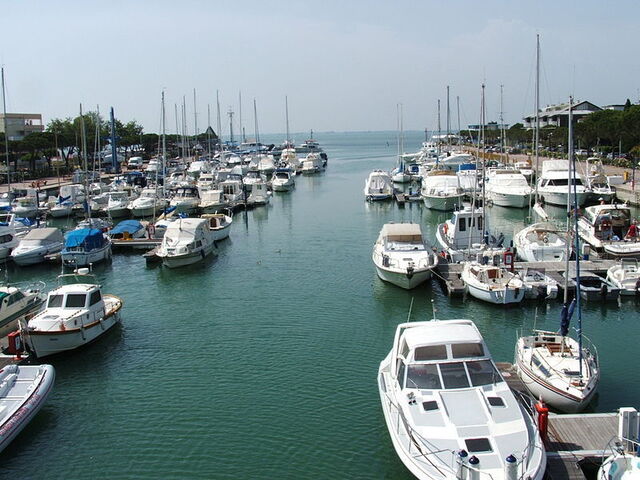 Hafen in Lignano