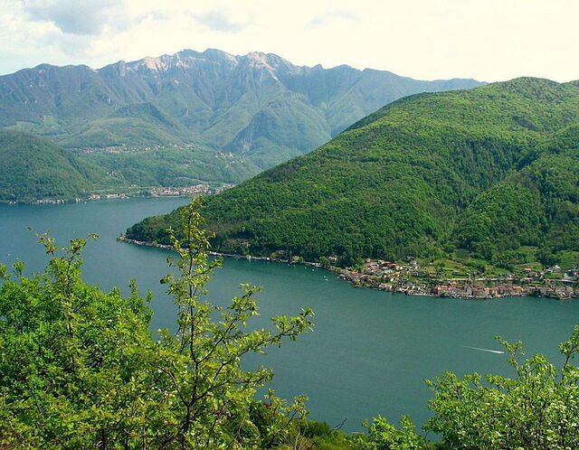 Lugano-See und Monte San Giorgio