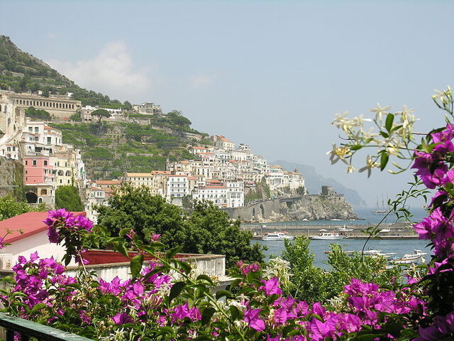 Ansicht von Amalfi