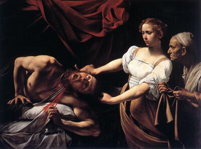 Judith köpft Holofernes