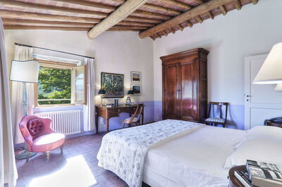 Le Pergole, Schlafzimmer