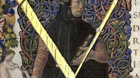 Manuskript Abbild von Petrarch