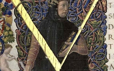 Manuskript Abbild von Petrarch