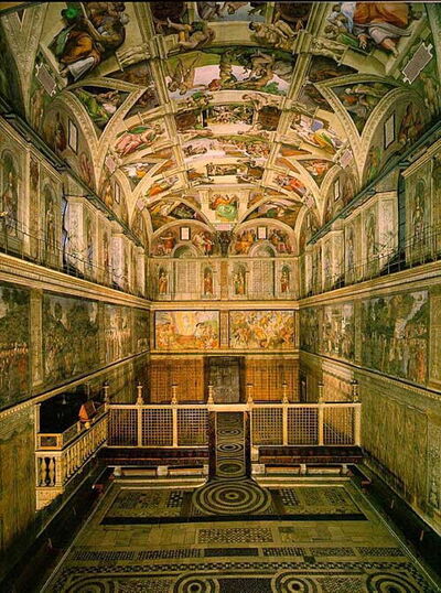 Michelangelos Sixtinische Kapelle