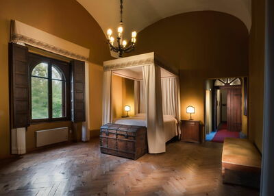 Castello Borgia, Schlafzimmer