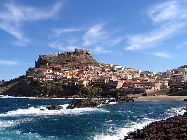 Die Ortschaft Castelsardo