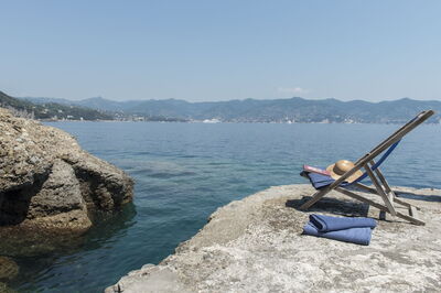 Portofino, Privater Zugang zum Meer