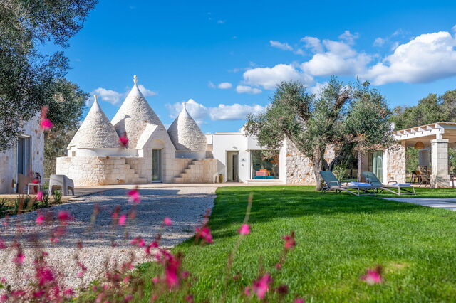 Trullo Brenda, Garten