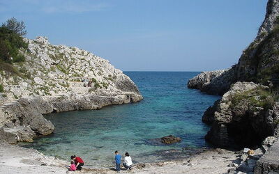 Die wunderschöne Küste von Apulien