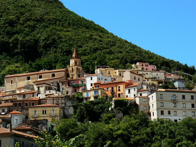 Die hübsche Stadt Maratea