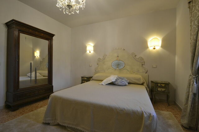 Villa Torreone, Schlafzimmer
