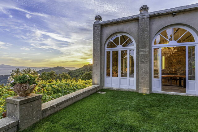 Villa Torreone, Aussicht