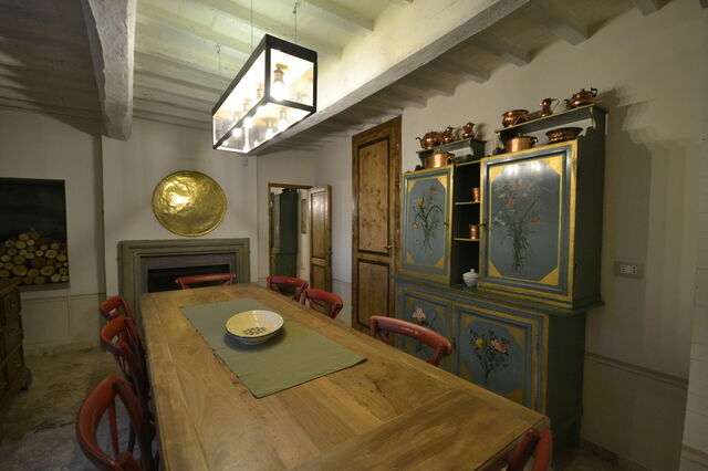 Villa Torreone, Esszimmer