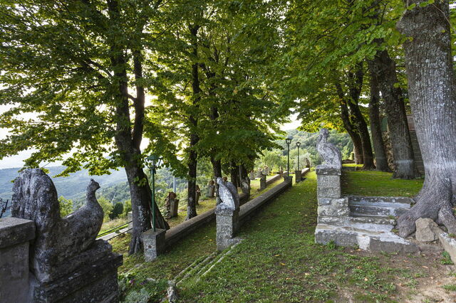 Villa Torreone, Garten