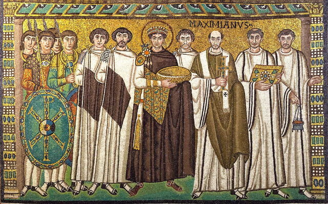 San Vitale Kirche, Justinian
