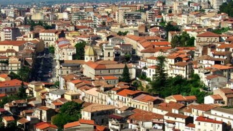 Blick auf Lamezia Terme