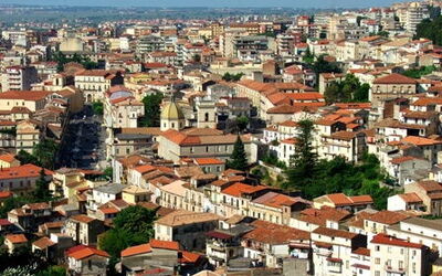 Blick auf Lamezia Terme