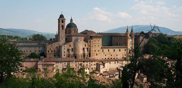 Ansicht von Urbino