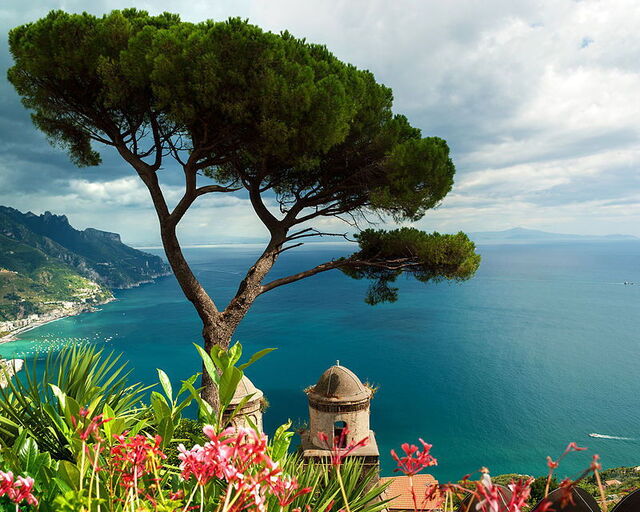 Aussicht von Ravello