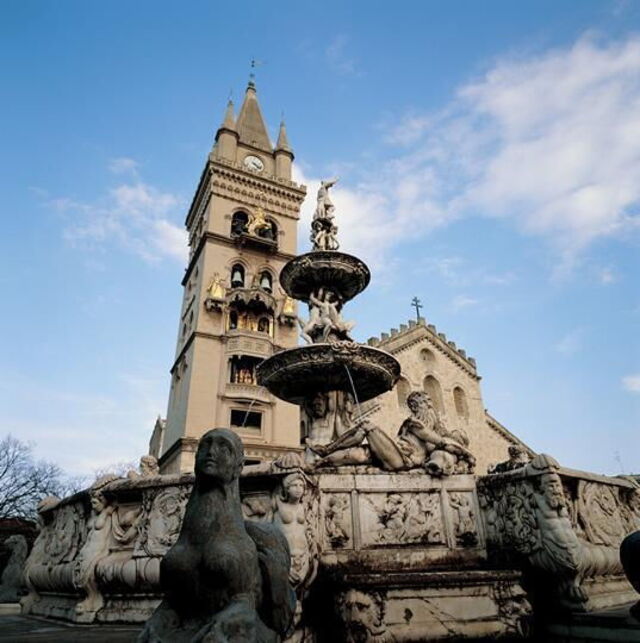 Der berühmte Springbrunnen des Orion
