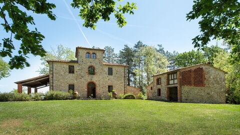 Villa Fabbri, Außenbereich