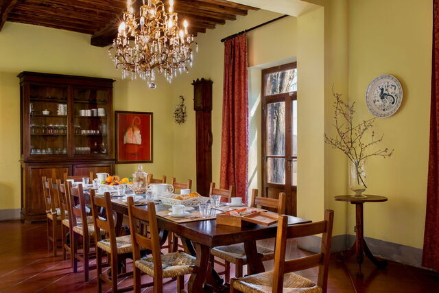 Villa Fabbri, Esszimmer