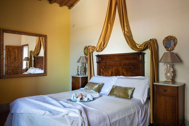 Villa Fabbri, Schlafzimmer