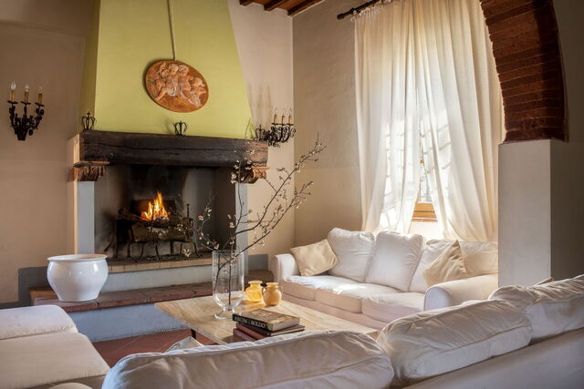 Villa Fabbri, Wohnzimmer
