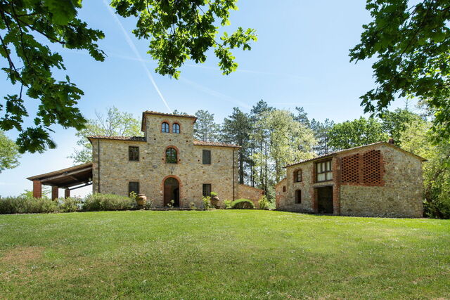 Villa Fabbri, Außenbereich