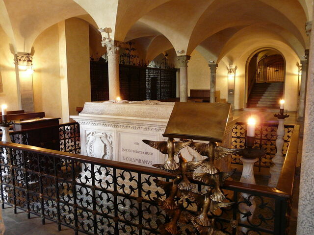 Sankt Columban Abtei, Innenbereich